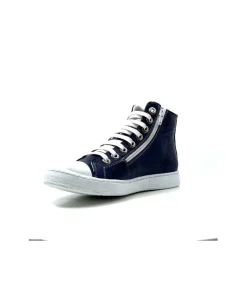 Chacal 6337 Cuir Bleu*Femme Baskets
