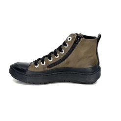 Chacal 6555 Cuir Kaki*Femme Baskets