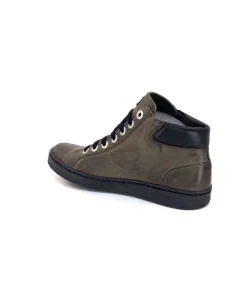 Chacal 6147 Cuir Kaki*Femme Baskets