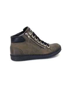 Chacal 6147 Cuir Kaki*Femme Baskets