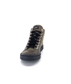 Chacal 6147 Cuir Kaki*Femme Baskets