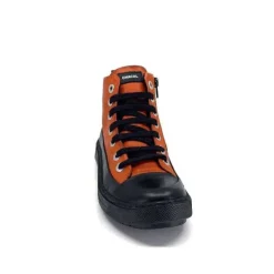 Chacal 6555 Cuir Orange*Femme Baskets