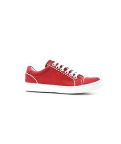 Chacal 6334 Cuir Rouge*Femme Baskets