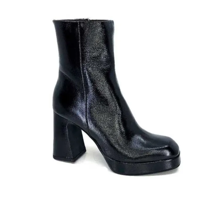 chantal 2191 Cuir Vernis Noir*Femme Bottines
