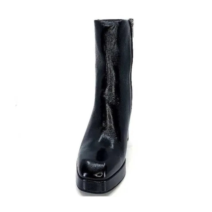 chantal 2191 Cuir Vernis Noir*Femme Bottines