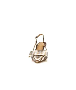 chantal 1922 Raphia Beige Marron*Femme Escarpins