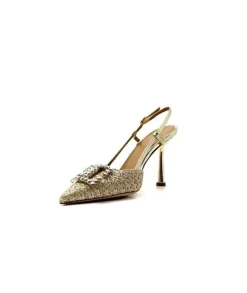 chantal 1926 Textile Dore*Femme Escarpins