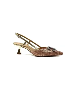 chantal 1904 Textile Rose*Femme Escarpins