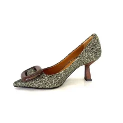 chantal 2178 Textile Vert*Femme Escarpins