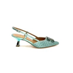 chantal 1904 Textile Vert*Femme Escarpins