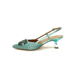 chantal 1904 Textile Vert*Femme Escarpins