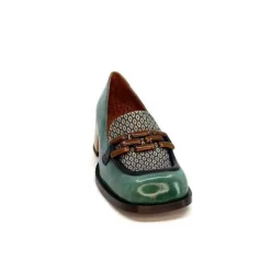 Chie Mihara Bydu Cuir Vert*Femme Mocassins