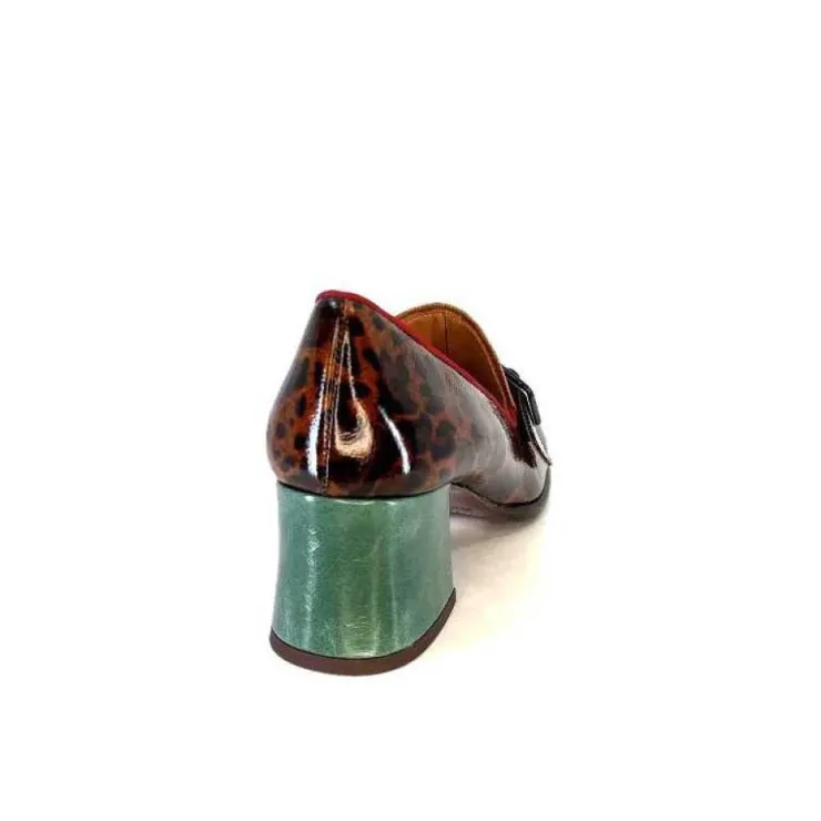 Chie Mihara Meisen Cuir Marron Rouge Vert*Femme Mocassins