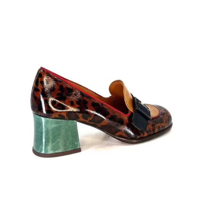 Chie Mihara Meisen Cuir Marron Rouge Vert*Femme Mocassins