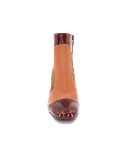 Chie Mihara Wetop Cuir, Cuir Vernis, Daim Marron*Femme Bottines