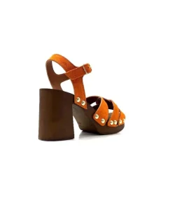 Muratti Coco & Abricot V2448A Syan Daim Orange*Femme Sandales