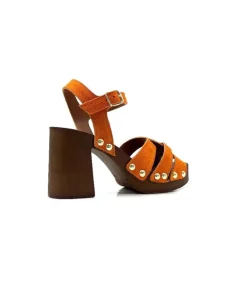 Muratti Coco & Abricot V2448A Syan Daim Orange*Femme Sandales