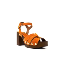 Muratti Coco & Abricot V2448A Syan Daim Orange*Femme Sandales