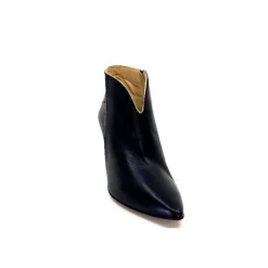 creatis Magic Cuir Noir Rouge Or*Femme Bottines
