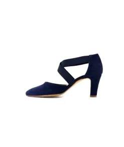 cristian daniel 0348 Daim Bleu Marine*Femme Escarpins