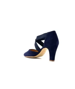 cristian daniel 0348 Daim Bleu Marine*Femme Escarpins