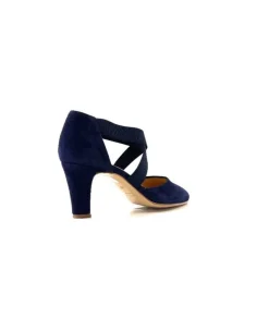 cristian daniel 0348 Daim Bleu Marine*Femme Escarpins