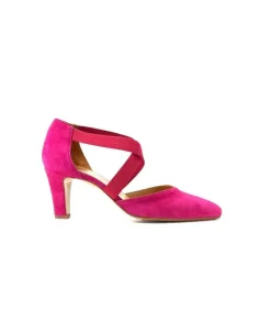 cristian daniel 0348 Daim Fuchsia*Femme Escarpins