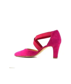 cristian daniel 0348 Daim Fuchsia*Femme Escarpins