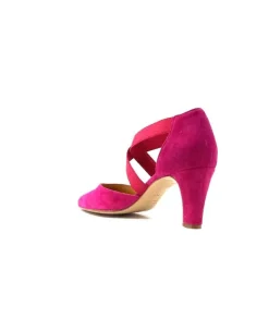 cristian daniel 0348 Daim Fuchsia*Femme Escarpins