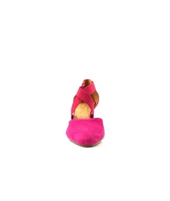 cristian daniel 0348 Daim Fuchsia*Femme Escarpins