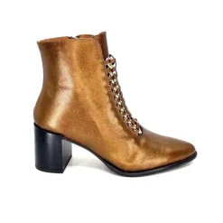 Dansi 6104 Cuir Bronze*Femme Bottines