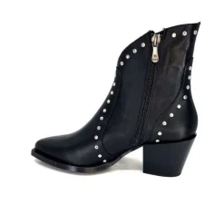 Dansi 6141 Cuir Noir*Femme Santiags