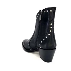 Dansi 6141 Cuir Noir*Femme Santiags