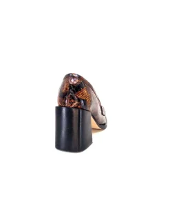 Dansi 4963 Cuir Snack Marron*Femme Mocassins