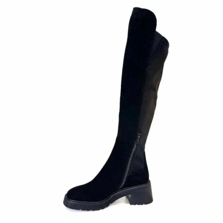 Donna Carolina 50.299.076.001 Daim Noir*Femme Bottes