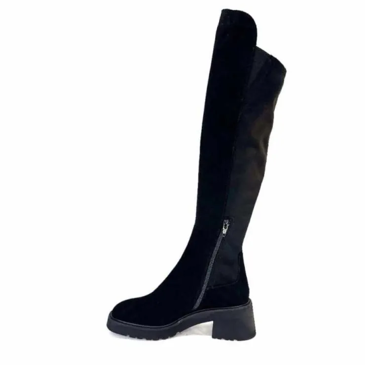 Donna Carolina 50.299.076.001 Daim Noir*Femme Bottes