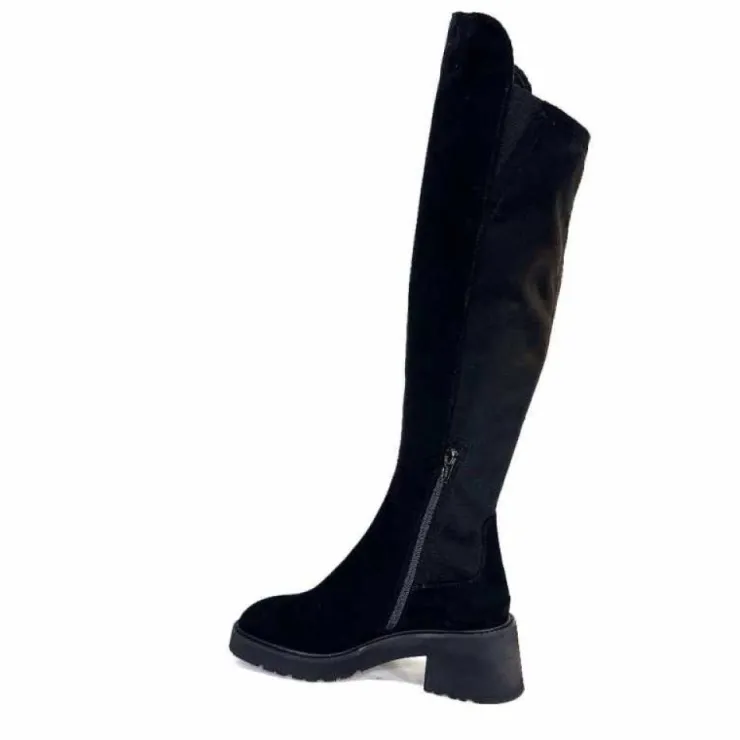 Donna Carolina 50.299.076.001 Daim Noir*Femme Bottes