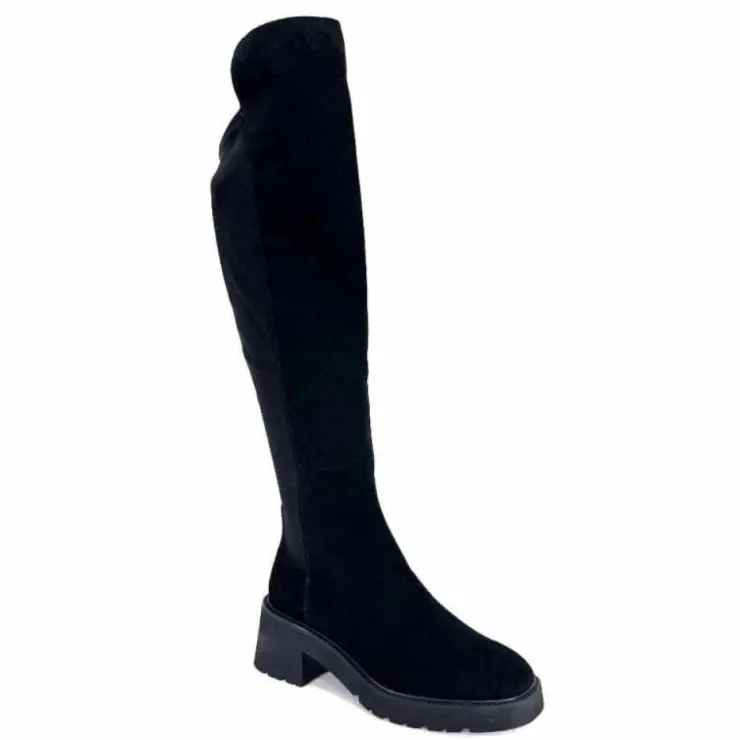 Donna Carolina 50.299.076.001 Daim Noir*Femme Bottes