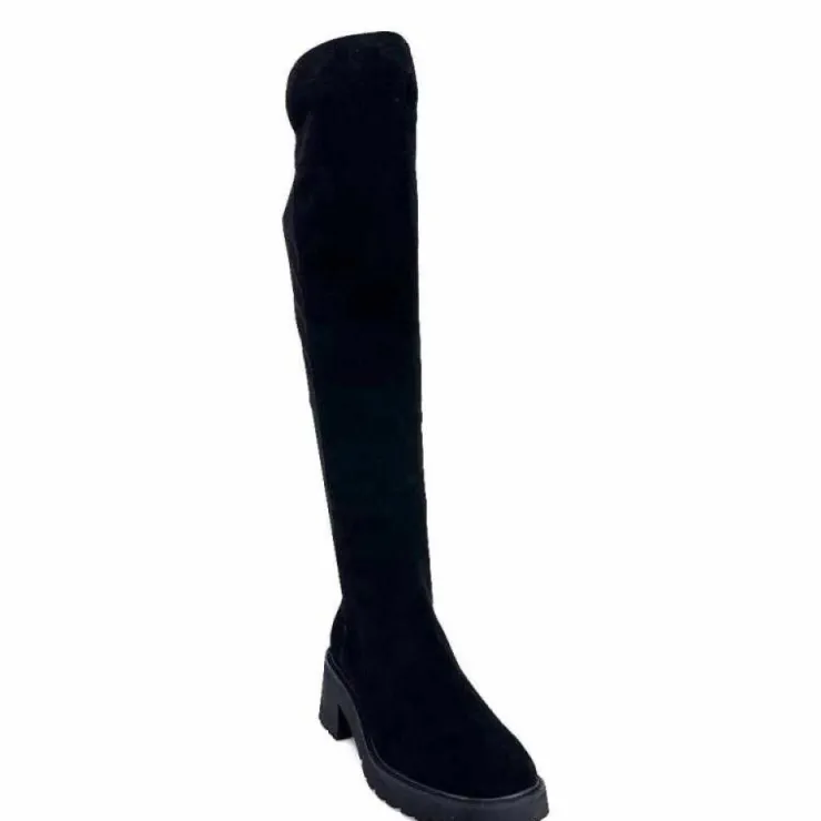 Donna Carolina 50.299.076.001 Daim Noir*Femme Bottes