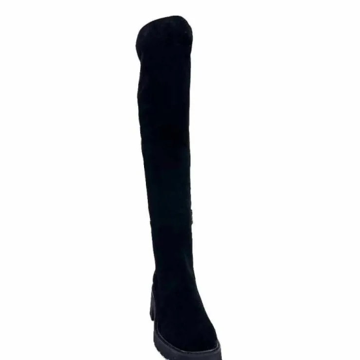 Donna Carolina 50.299.076.001 Daim Noir*Femme Bottes