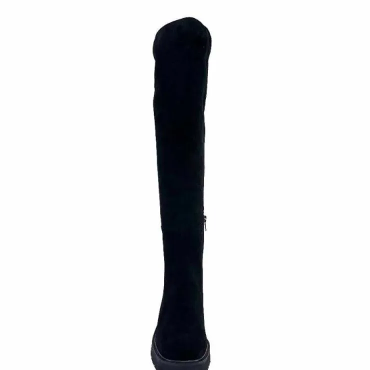 Donna Carolina 50.299.076.001 Daim Noir*Femme Bottes