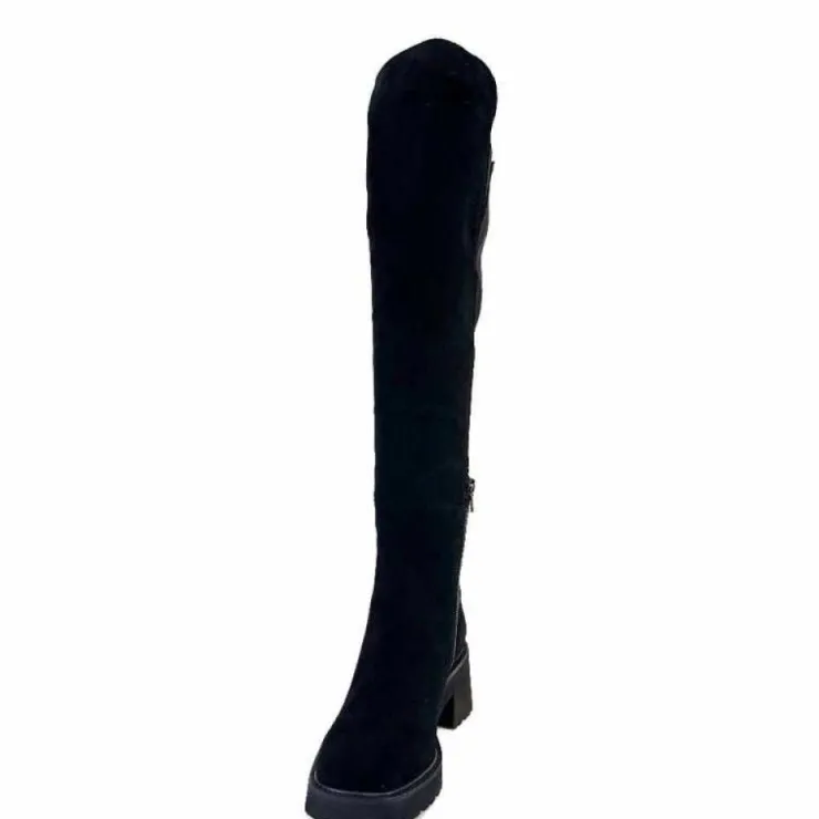 Donna Carolina 50.299.076.001 Daim Noir*Femme Bottes