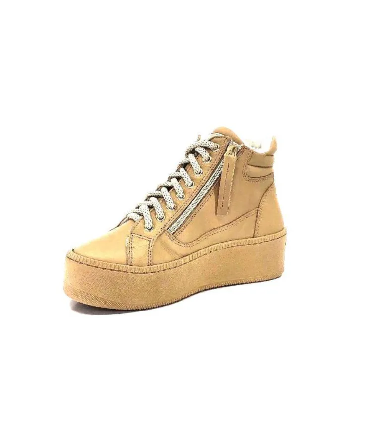 Elena 47147 Puffo Cuir Meringa*Femme Baskets