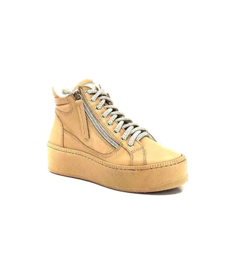 Elena 47147 Puffo Cuir Meringa*Femme Baskets