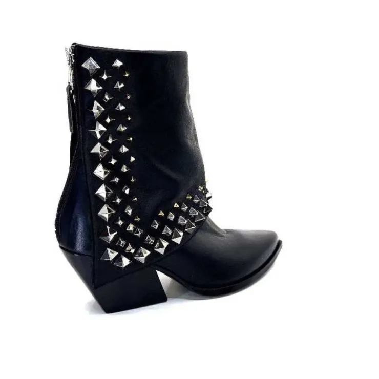 Elena iachi E3710 Cuir Noir*Femme Bottines
