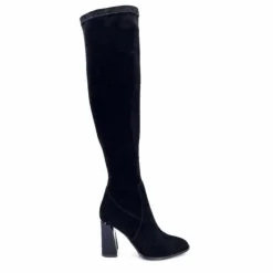 Elue Par Nous Daim Payros Noir*Femme Bottes
