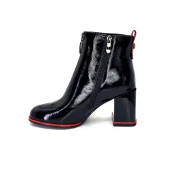 Elue Par Nous Paella Cuir Noir Vernis*Femme Bottines