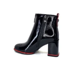 Elue Par Nous Paella Cuir Noir Vernis*Femme Bottines