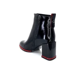 Elue Par Nous Paella Cuir Noir Vernis*Femme Bottines