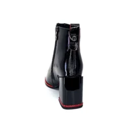 Elue Par Nous Paella Cuir Noir Vernis*Femme Bottines